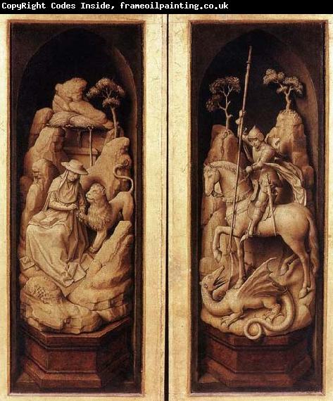 WEYDEN, Rogier van der Sforza Triptych